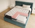 Materac micropocketowy TASSO lateks ocean blue gel, visco - 80 x 200 - H4 twardy - 24 cm