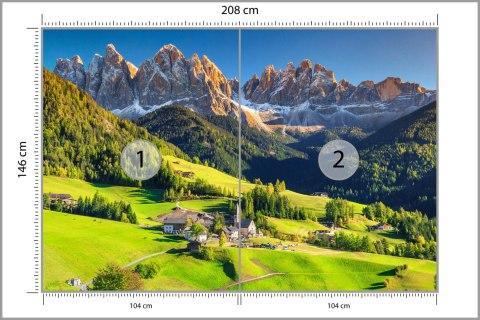 Fototapeta Górski Flizelina 208x146 FT-113-VEXL