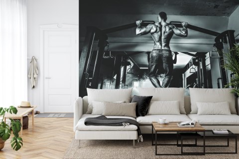 Fototapeta Kulturysta Podczas Flizelina 208x146 FT-3957-VEXL