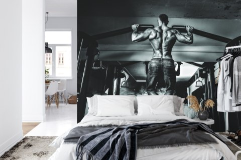 Fototapeta Kulturysta Podczas Flizelina 208x146 FT-3957-VEXL