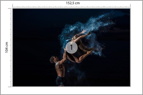 Fototapeta Para Tancerzy Współczesnych Vinyl Gładki 152.5x104 FT-3823-VGL