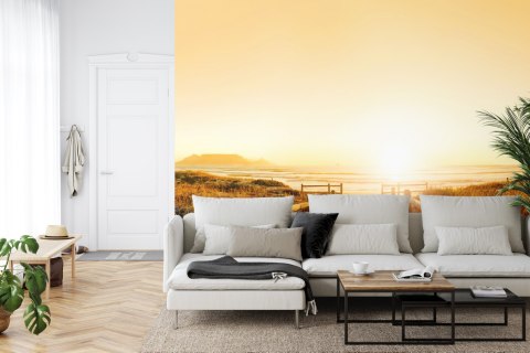 Fototapeta Plaża Zachód Słońca Vinyl Gładki 152.5x104 FT-378-VGL