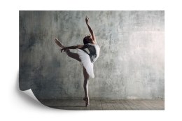 Fototapeta Tańcząca Baletnica Na Tle Betonowej Ściany Flizelina 208x146 FT-3831-VEXL