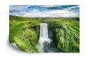 Fototapeta Widok Z Lotu Ptaka Na Wodospad 3D Vinyl Gładki 152.5x104 FT-4466-VGL