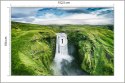 Fototapeta Widok Z Lotu Ptaka Na Wodospad 3D Vinyl Gładki 152.5x104 FT-4466-VGL