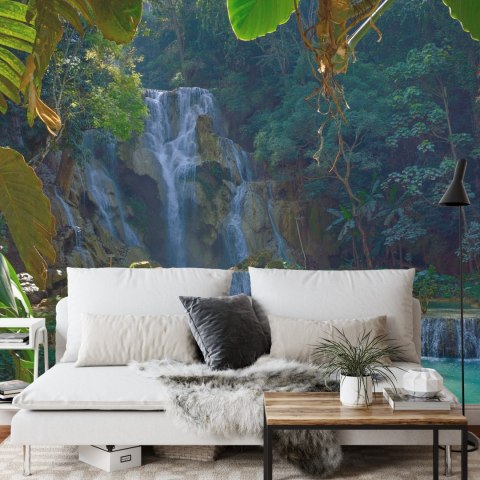 Fototapeta Wodospad Kaskada Flizelina 208x146 FT-566-VEXL