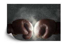 Fototapeta Zderzenie Pięści Bokserów Vinyl Gładki 152.5x104 FT-3419-VGL