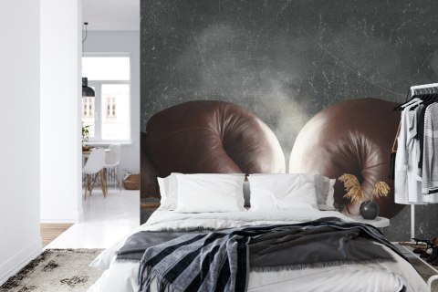 Fototapeta Zderzenie Pięści Bokserów Vinyl Gładki 152.5x104 FT-3419-VGL