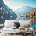 Fototapeta Jezioro Lago Di Braies We Włoszech Flizelina 208x146 FT-3932-VEXL