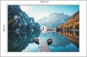 Fototapeta Jezioro Lago Di Braies We Włoszech Vinyl Gładki 152.5x104 FT-3932-VGL