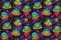 Fototapeta Kolorowe Zwariowane Ufo Flizelina 208x146 FT-2384-VEXL