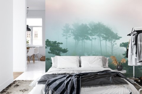 Fototapeta Las We Mgle Flizelina 208x146 FT-480-VEXL