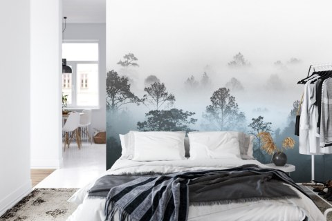 Fototapeta Las We Mgle Vinyl Gładki 152.5x104 FT-2927-VGL