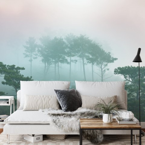 Fototapeta Las We Mgle Vinyl Gładki 152.5x104 FT-480-VGL