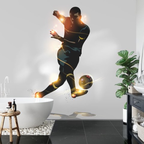 Fototapeta Piłkarz Strzelający Gola Flizelina 208x146 FT-3353-VEXL