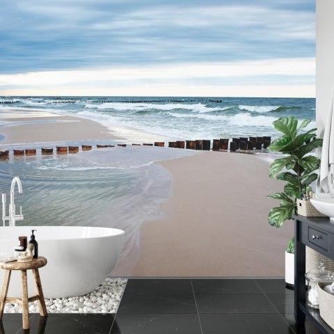 Fototapeta Plaża Morze Piasek Vinyl Gładki 152.5x104 FT-375-VGL