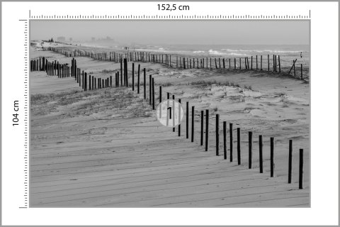 Fototapeta Plaża Morze Wydmy Vinyl Gładki 152.5x104 FT-376-VGL