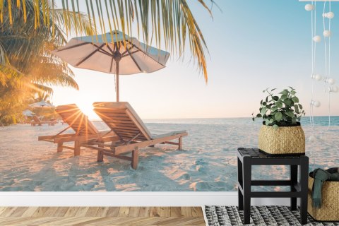 Fototapeta Plaża Zachód Słońca Flizelina 208x146 FT-386-VEXL