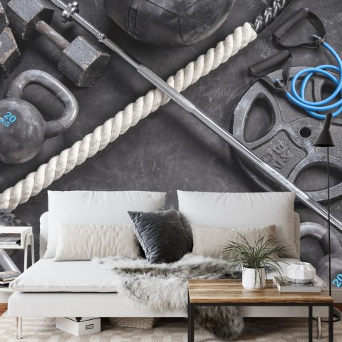 Fototapeta Sprzęt Sportowy Do Ćwiczeń Flizelina 208x146 FT-3962-VEXL