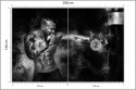 Fototapeta Trenujący Pięściarz Flizelina 208x146 FT-3438-VEXL