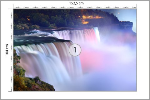 Fototapeta Wodospad Niagara Vinyl Gładki 152.5x104 FT-562-VGL