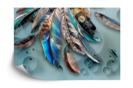 Fototapeta Wzorzyste Pióra Vinyl Gładki 152.5x104 FT-4001-VGL