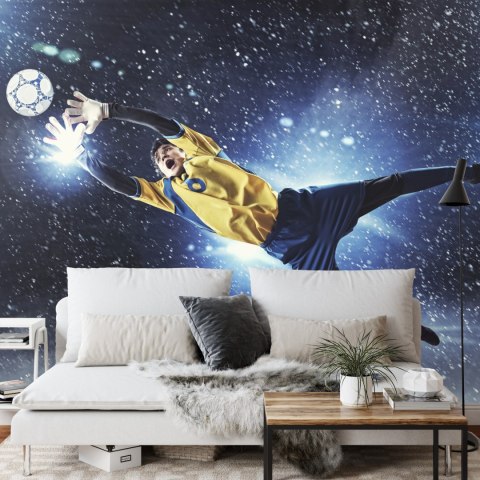 Fototapeta Bramkarz W Locie Vinyl Gładki 152.5x104 FT-3348-VGL