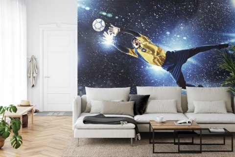 Fototapeta Bramkarz W Locie Vinyl Gładki 152.5x104 FT-3348-VGL