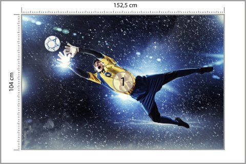 Fototapeta Bramkarz W Locie Vinyl Gładki 152.5x104 FT-3348-VGL