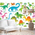 Fototapeta Dinozaury Jak Z Kreskówki Vinyl Gładki 152.5x104 FT-2299-VGL