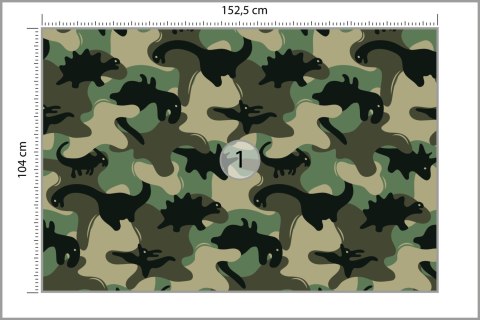 Fototapeta Dinozaury Vinyl Gładki 152.5x104 FT-2361-VGL