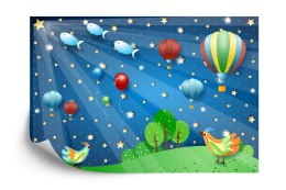 Fototapeta Dla Dzieci - Magiczna Noc Flizelina 208x146 FT-1121-VEXL