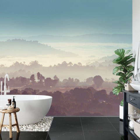 Fototapeta Las We Mgle Vinyl Gładki 152.5x104 FT-470-VGL