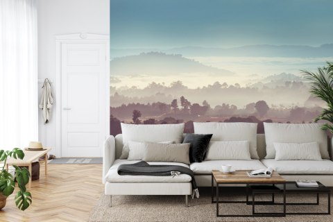 Fototapeta Las We Mgle Vinyl Gładki 152.5x104 FT-470-VGL