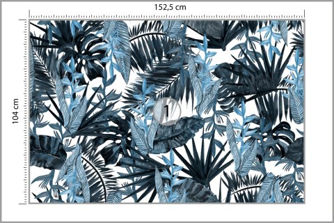 Fototapeta Liście Tropikalne Vinyl Gładki 152.5x104 FT-532-VGL