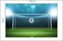 Fototapeta Piłkarska 3D Boisko Vinyl Gładki 152.5x104 FT-1375-VGL