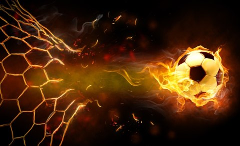 Fototapeta Piłkarska Sportowa Piłka Flizelina 208x146 FT-1293-VEXL