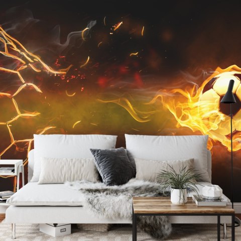 Fototapeta Piłkarska Sportowa Piłka Vinyl Gładki 152.5x104 FT-1293-VGL