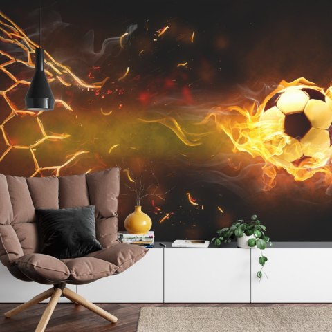 Fototapeta Piłkarska Sportowa Piłka Vinyl Gładki 152.5x104 FT-1293-VGL