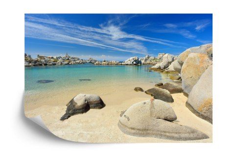 Fototapeta Plaża Morze Skały Flizelina 208x146 FT-381-VEXL