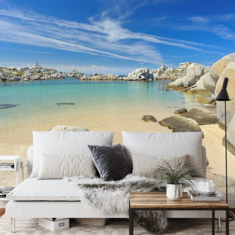 Fototapeta Plaża Morze Skały Vinyl Gładki 152.5x104 FT-381-VGL