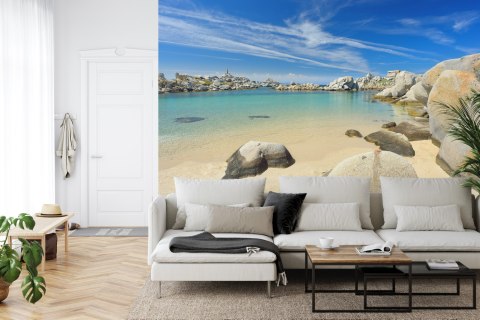 Fototapeta Plaża Morze Skały Vinyl Gładki 152.5x104 FT-381-VGL