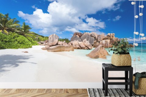 Fototapeta Plaża Ocean Skały Vinyl Gładki 152.5x104 FT-383-VGL