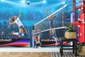 Fototapeta Siatkarki Podczas Meczu Vinyl Gładki 152.5x104 FT-3242-VGL