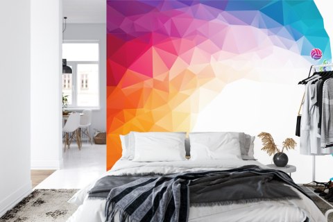 Fototapeta Siatkarz W Abstrakcyjnym Wydaniu Flizelina 208x146 FT-3239-VEXL