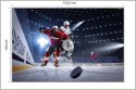 Fototapeta Starcie Hokeistów Vinyl Gładki 152.5x104 FT-3836-VGL