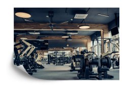 Fototapeta Wnętrze Nowoczesnej Siłowni Vinyl Gładki 152.5x104 FT-3960-VGL
