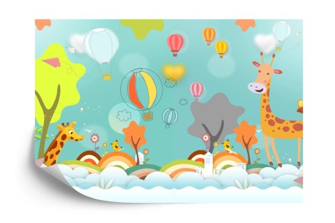 Fototapeta Zwierzątka Pośród Chmur Flizelina 208x146 FT-4033-VEXL