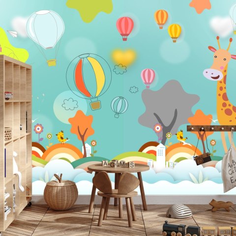 Fototapeta Zwierzątka Pośród Chmur Flizelina 208x146 FT-4033-VEXL