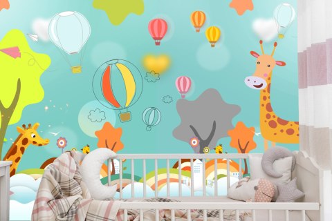 Fototapeta Zwierzątka Pośród Chmur Flizelina 208x146 FT-4033-VEXL